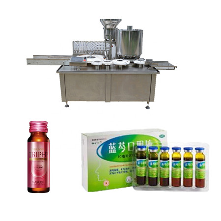 Pharmaceuticals Filling Machinery Cough Syrup Filling Equipment Vail Bottle Filling Machine In Stock