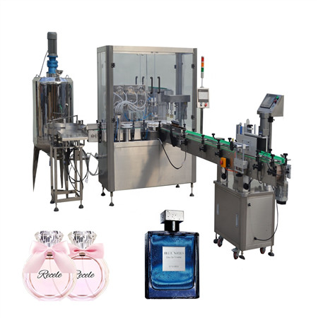 JB-YX2 PLC kontrolirana mašina za dimno ulje, mašina za punjenje od 4 oz, mašina za zatvaranje i etiketiranje sa proizvodnom linijom