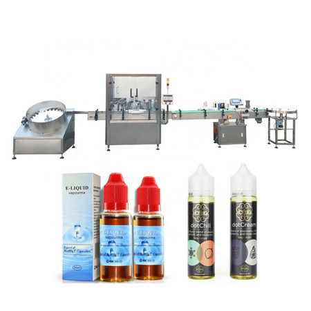 Polu-automatska mašina za punjenje tekućih e-cigareta za male tvrtke
