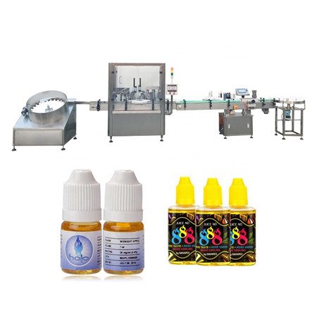 Tvornička direktna prodaja mašina za punjenje malih boca e-tečnosti za e-cigarete