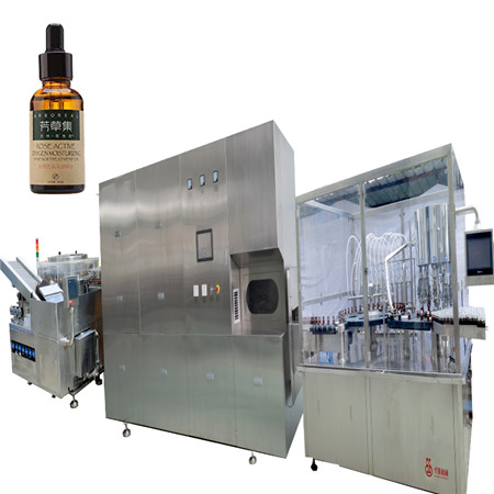 Mašina za punjenje boca od 10 ml sa automatskom mašinom za punjenje staklenih esencijalnih ulja i mašinom za zatvaranje stakla