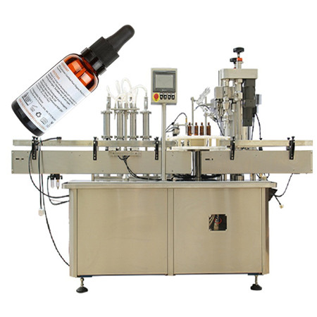 Plastična e-tečnost 60 ml E mašina za punjenje sa ukusom soka 10 ml mašina za punjenje vape sokova sa Siemens PLC-om