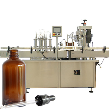 Automatska mašina za punjenje ulja u bocu sa strojem za punjenje boca od 15 ml, mašinom za punjenje bočica i mašinom za zatvaranje boca10 ml