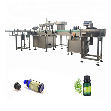 Mašina za linearno punjenje tekućih alkoholnih pića ili krema, staklenka za med, mala boca, punilo ulja, mašina za etiketiranje prilagođeno