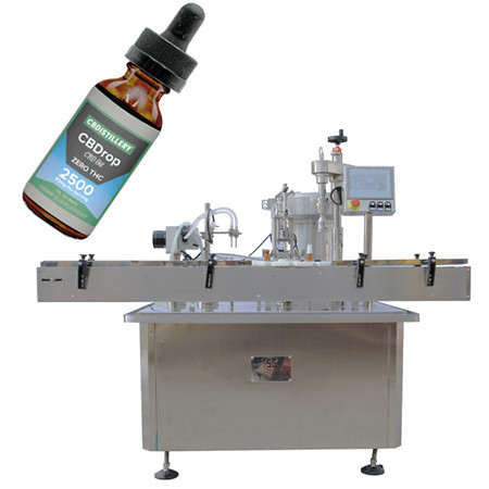 Automatska mašina za punjenje boca sa kapaljkom eteričnog ulja sa 30 ml e tekućine e-cig